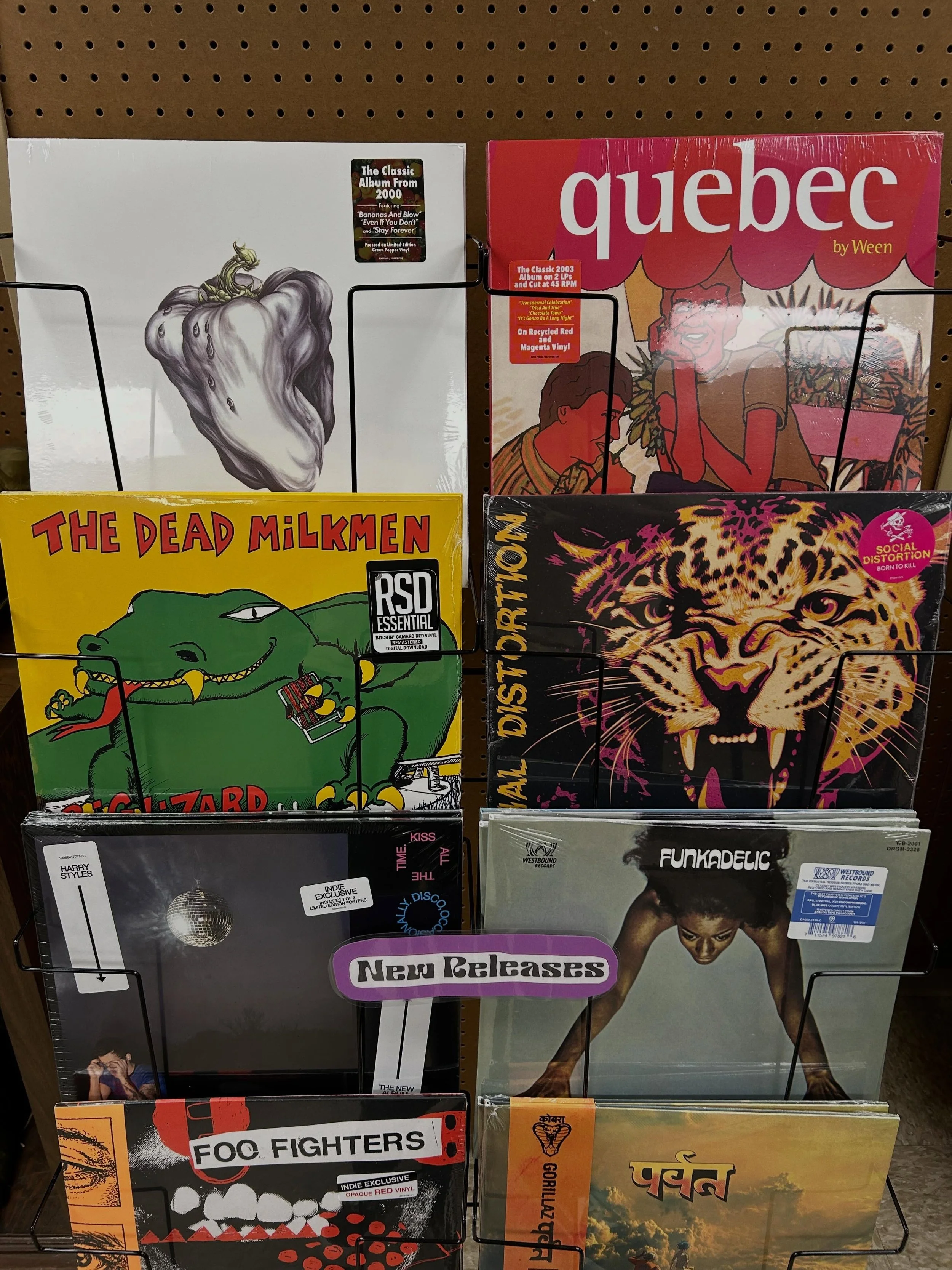 A handful of great new releases out today! Great day for Ween fans! #vinyl #recordstore #ween #vinyladdict