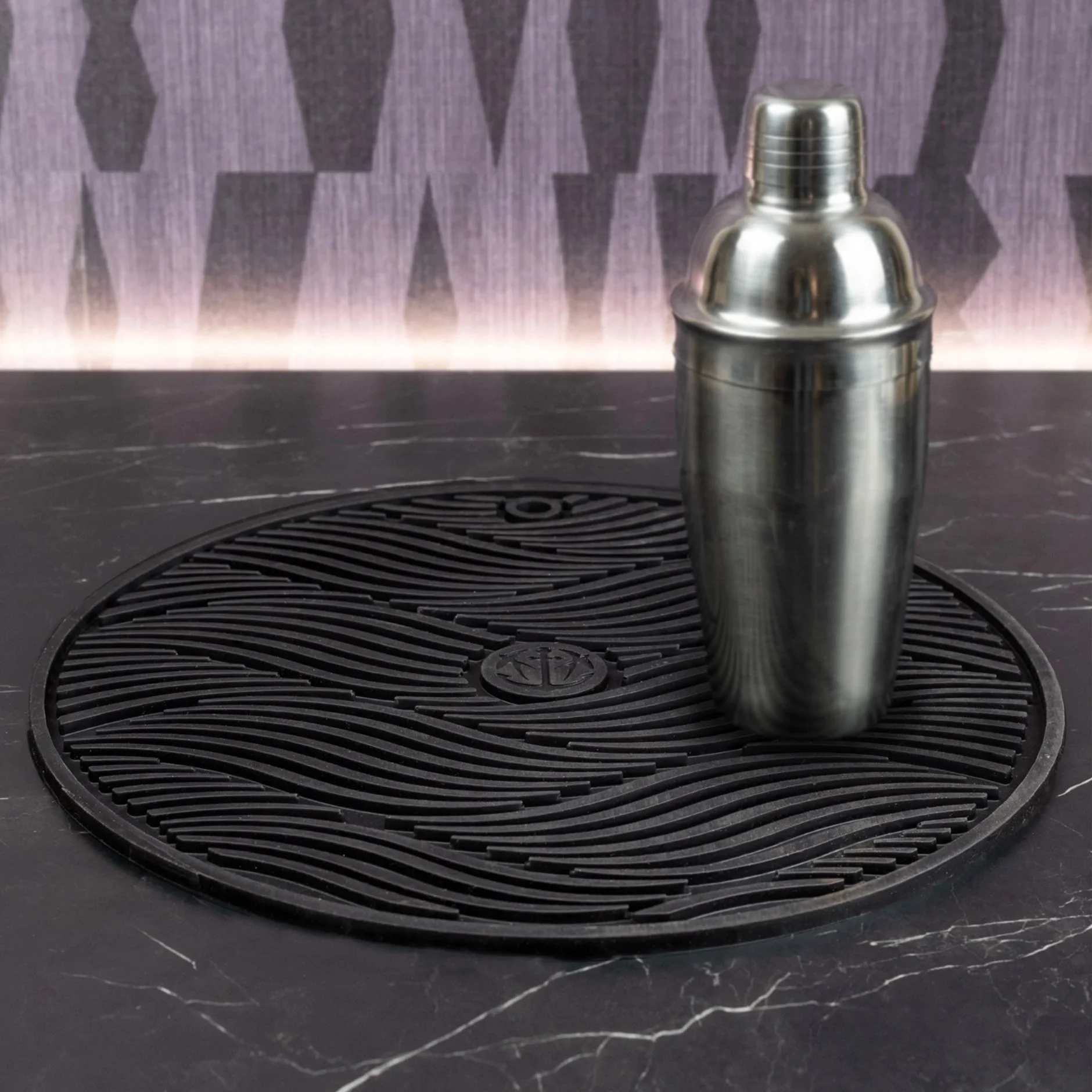 Premium Black Silicone Bar Mat