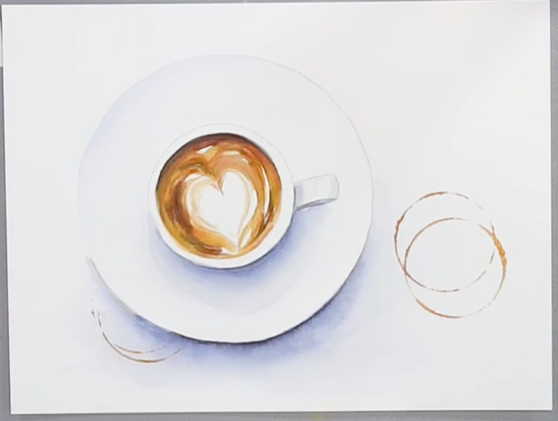 Snapshots of Italy- Watercolor Materials + Cup O’Love