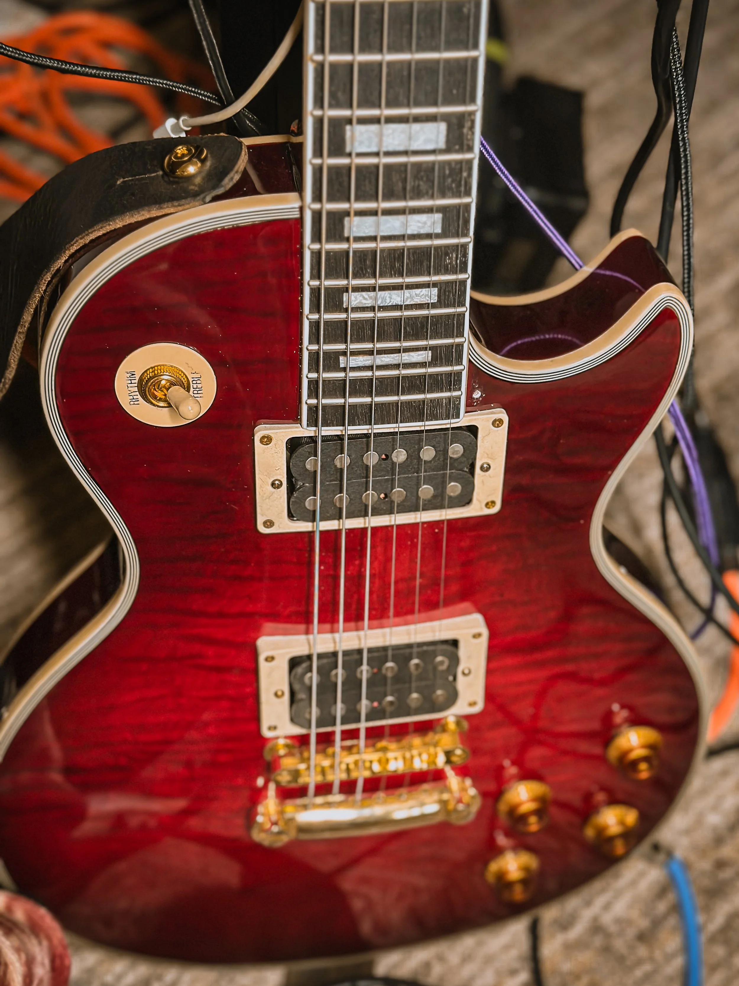 a new guitar, used for Drop-A tuning