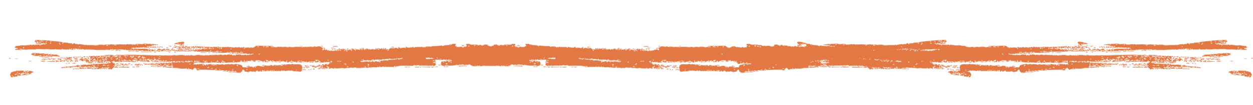 orange paint stroke divider