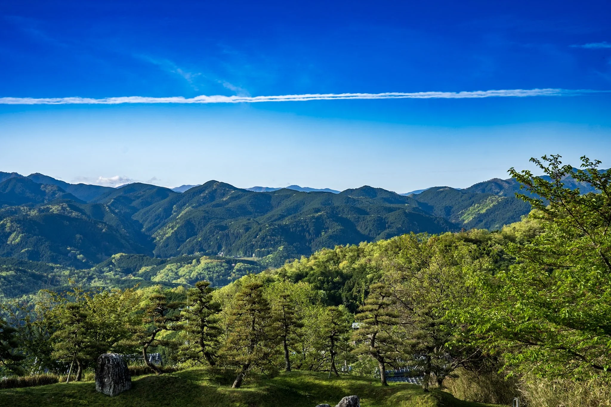 Temples, stone monuments, terraced countryside and waterfalls around Nara and Asuka