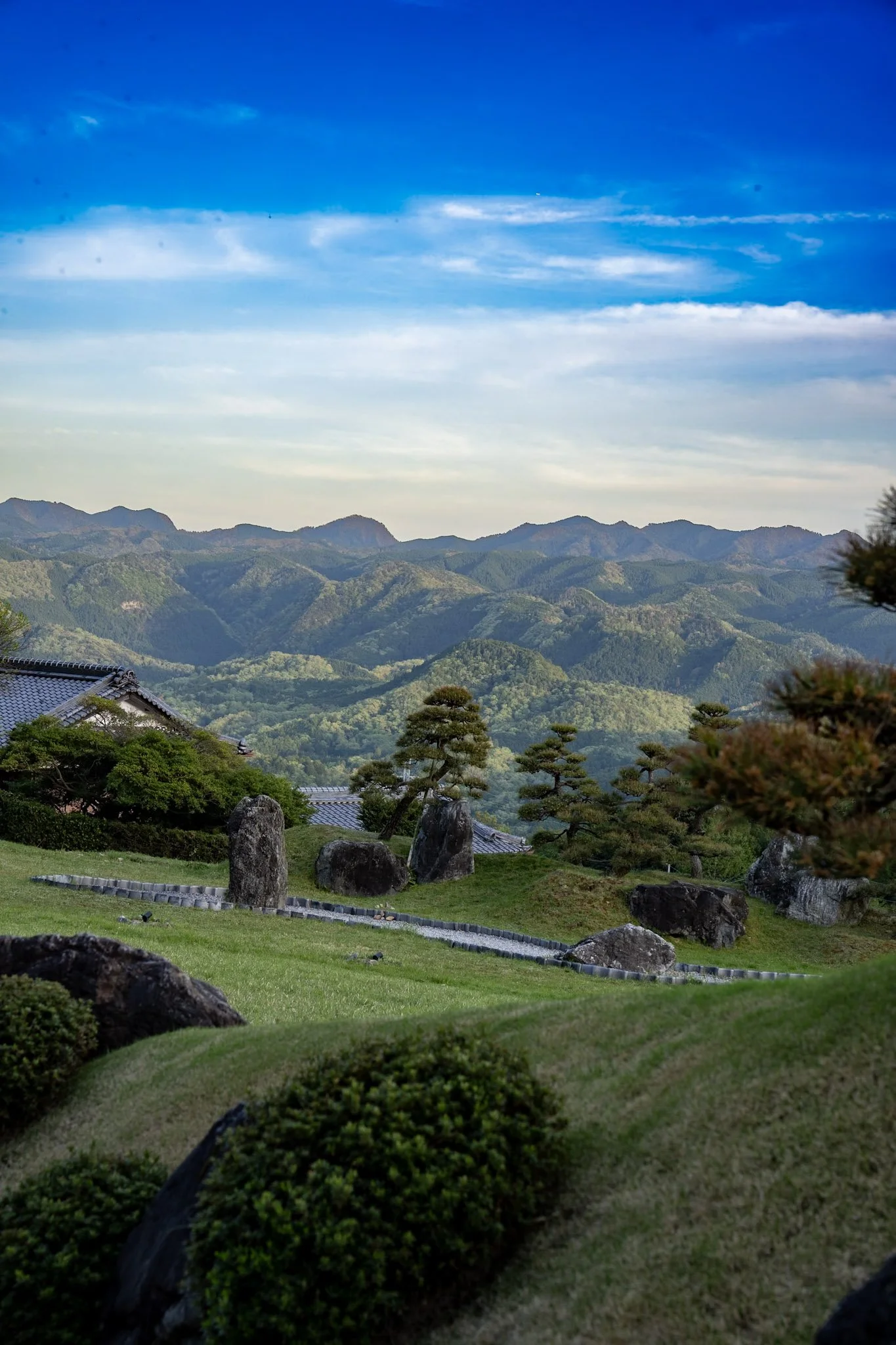 Temples, stone monuments, terraced countryside and waterfalls around Nara and Asuka