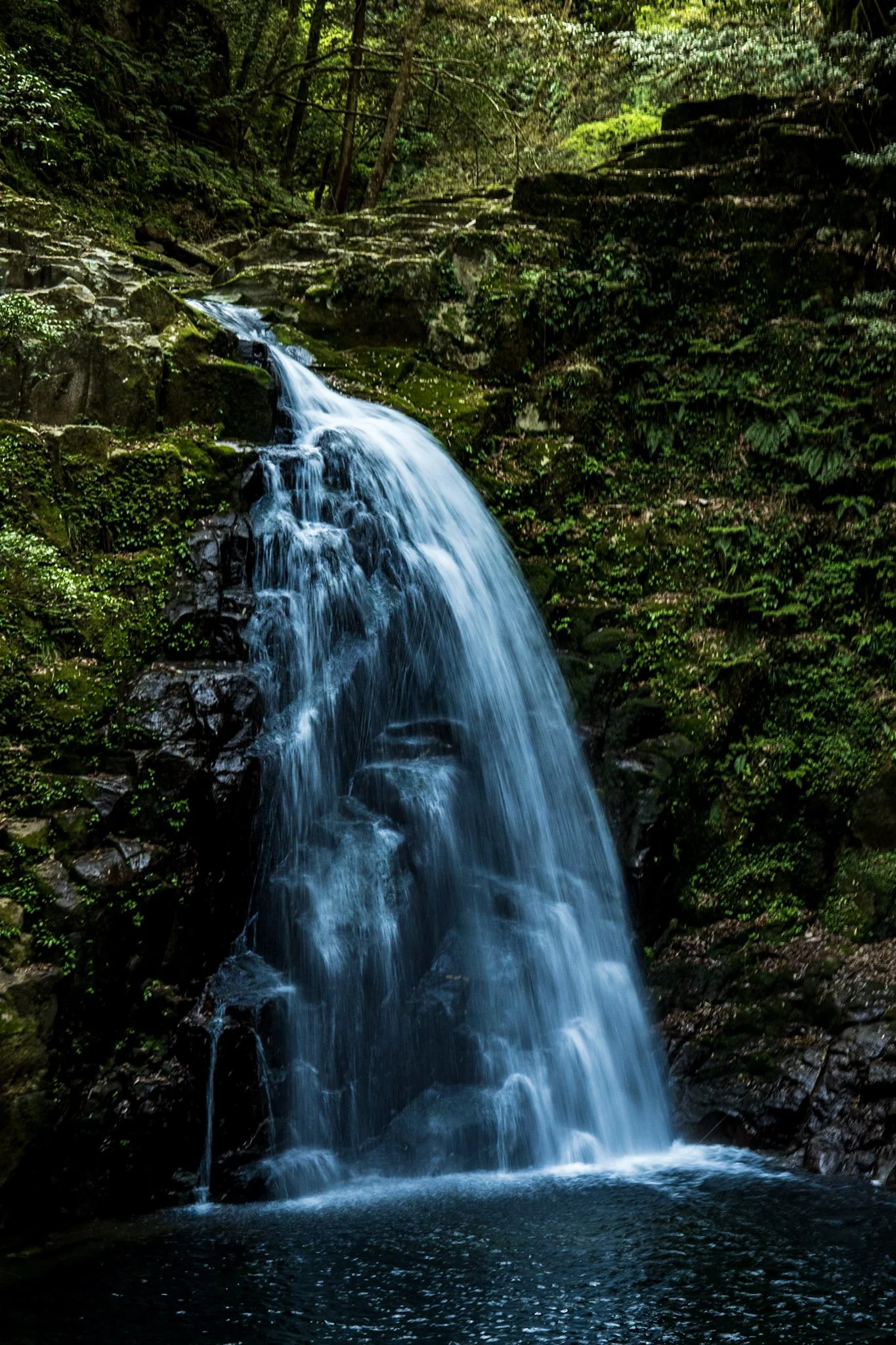 Temples, stone monuments, terraced countryside and waterfalls around Nara and Asuka
