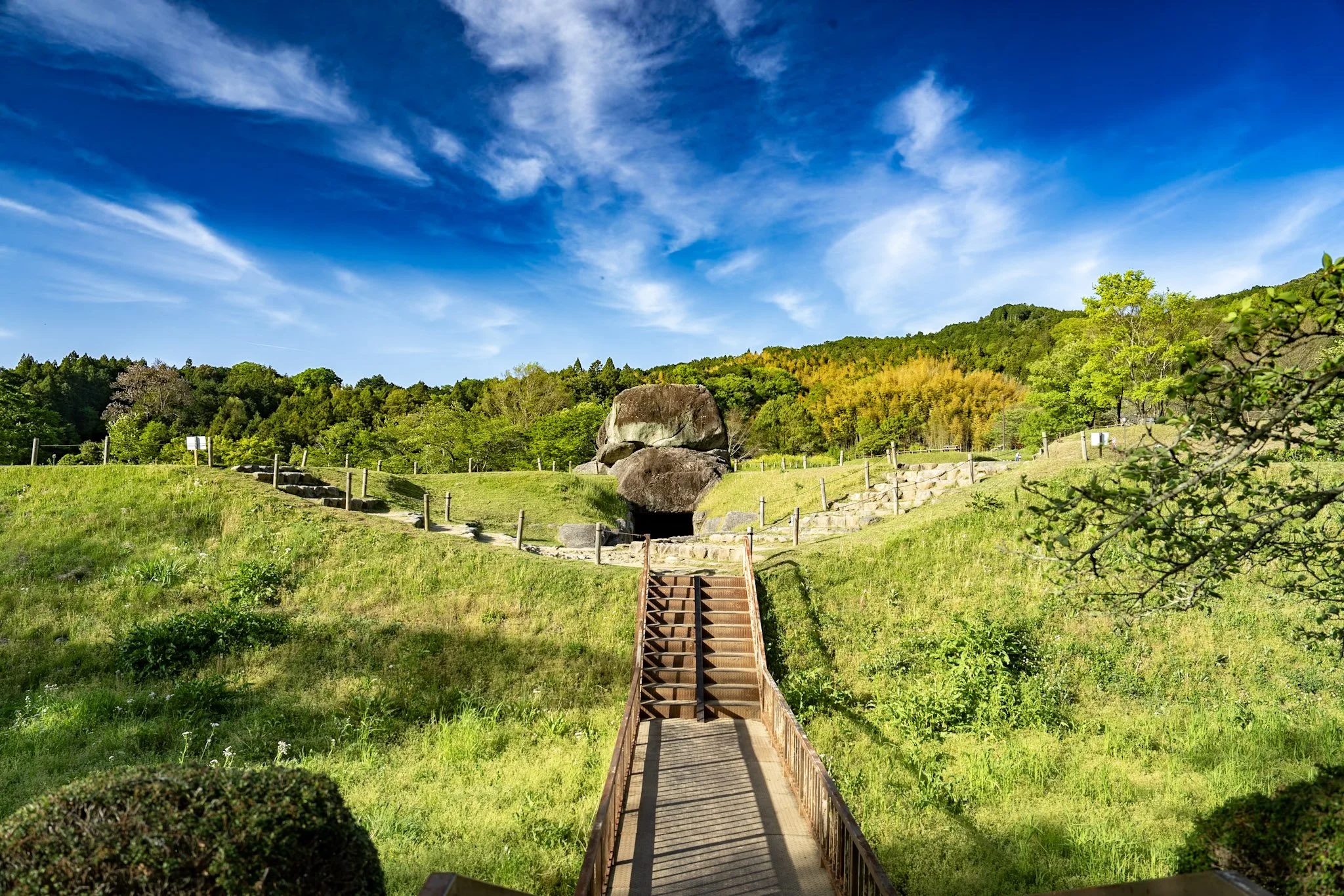 Temples, stone monuments, terraced countryside and waterfalls around Nara and Asuka