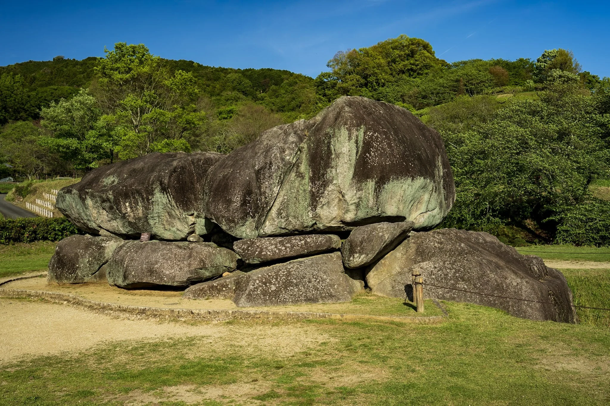 Temples, stone monuments, terraced countryside and waterfalls around Nara and Asuka