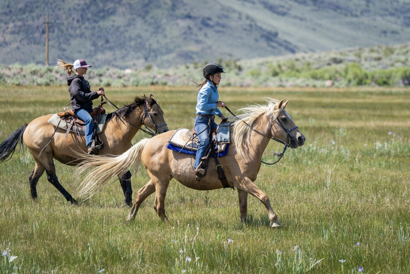 Horseback riding vacation at Hunewill Guest Ranch