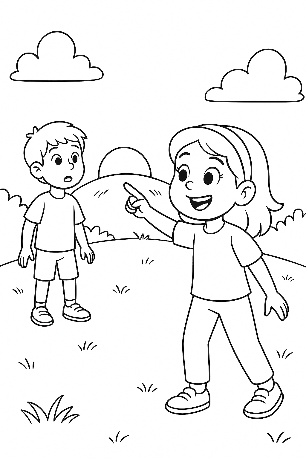 Coloring page #1- Gal and Galit.png