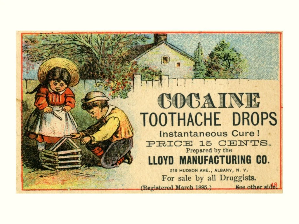 They were literally selling cocaine drops for kids. Wild doesn't even cover it. 🫠 Before modern regulations, there were no rules, and some brands leaned all the way in.

Follow along for more #marketinghistory
📷: published 1885