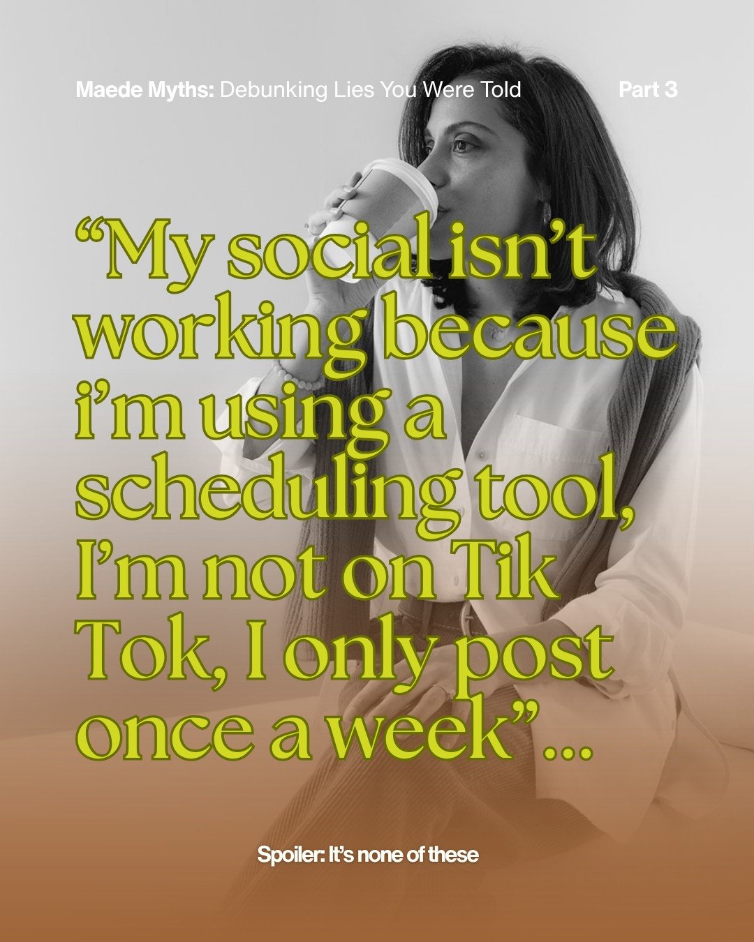 Fear is a bad brand strategist. You're ready to stop letting uncertainty run your marketing, dive into our services and pricing at the link in bio.

📍 @camillemaede is a boutique brand &amp; marketing studio working with founder-led brands that have