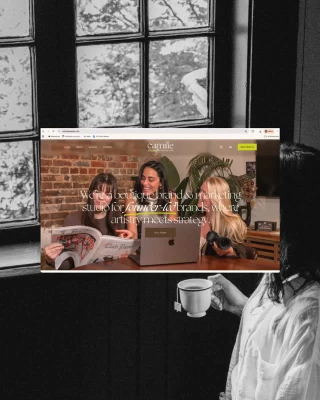 Showing some self-love for our website refresh. We've added 2 new case studies, and updated our brand photography. Go stalk us at the link in bio ✨. 

Our books are now open for 2 new clients, so don't be shy. Schedule a discovery call, or send us a 