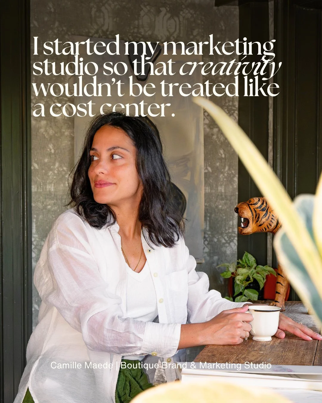 Once upon a time my strength was that I could design things well, and do them quickly. Now I want to go beyond "good enough", to support people building a brand of their dreams.

📍Get started by booking a Discovery Call: we'll get to know 