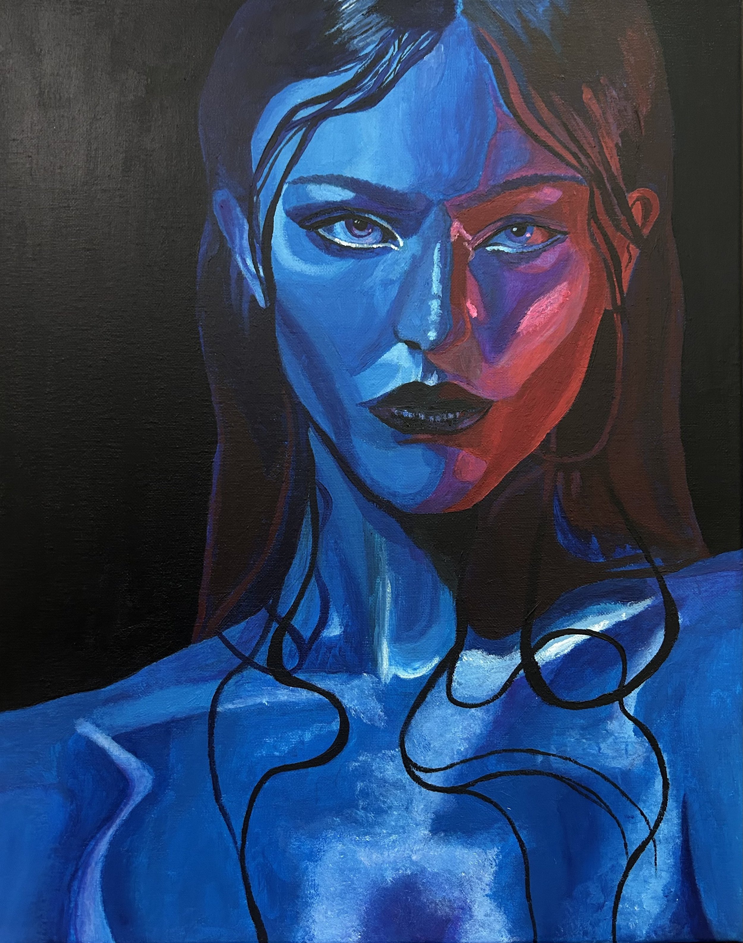 Neon Portrait Series, No. 4