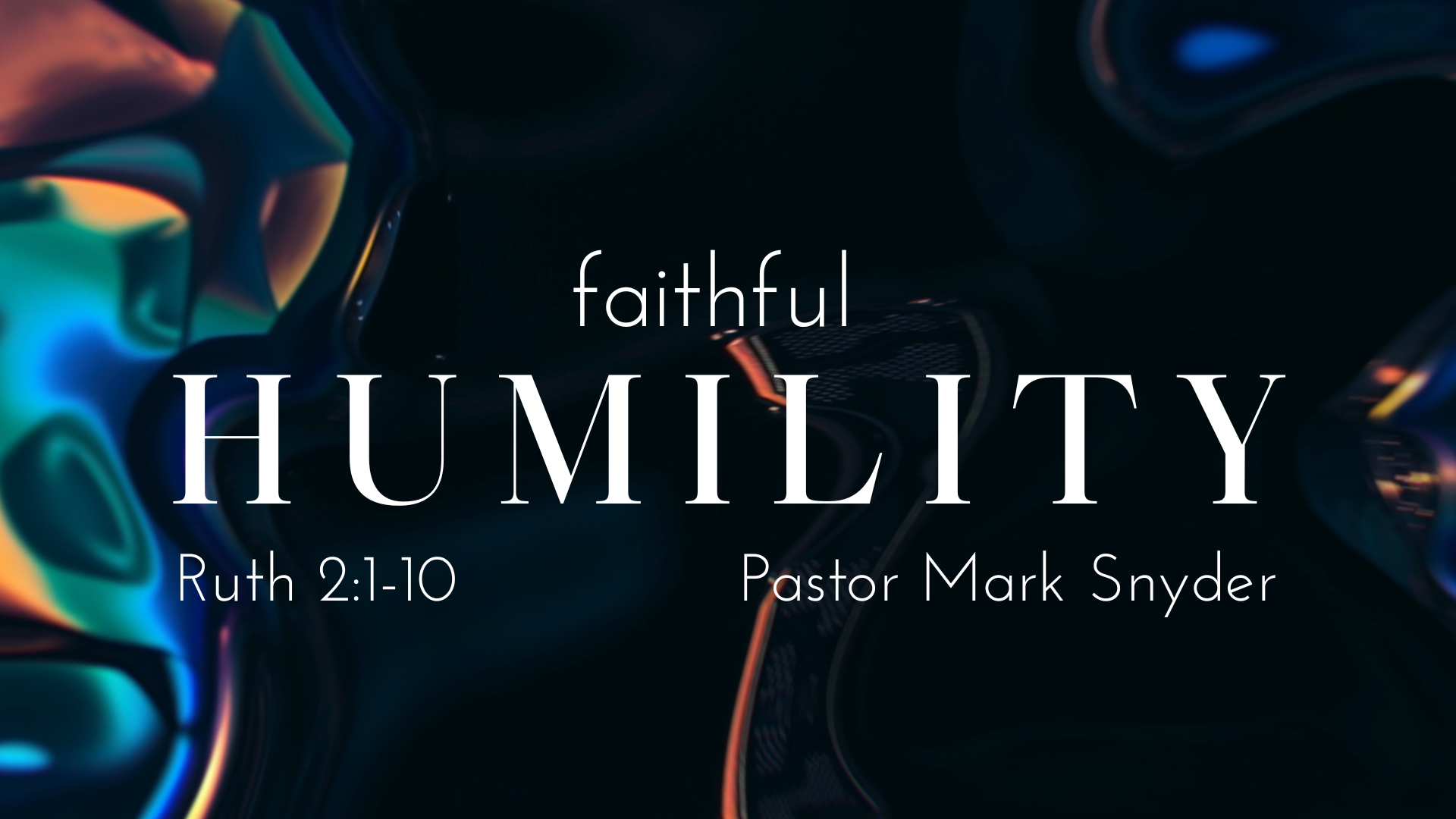 Services 1 — Pleasant View Church