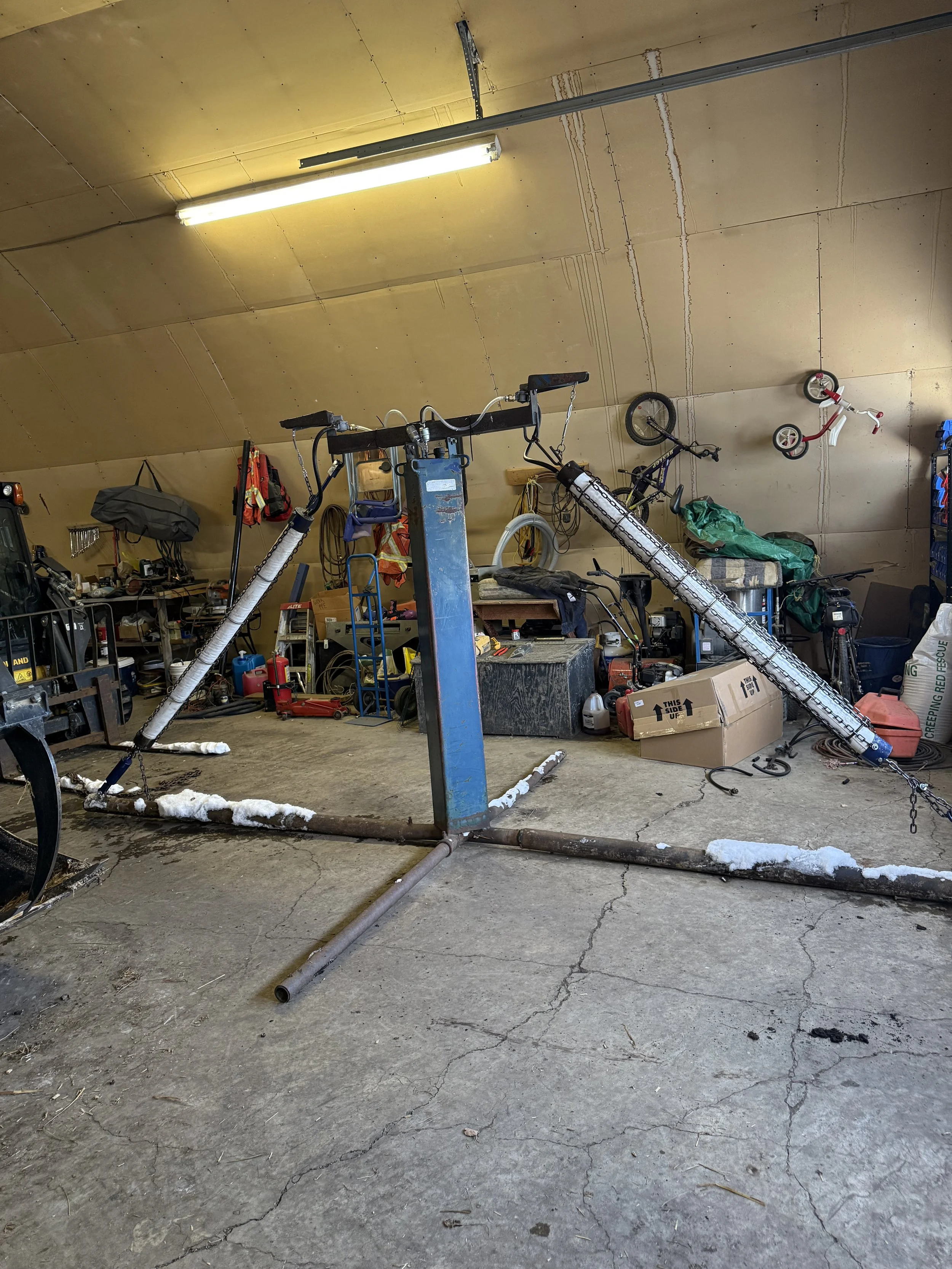 Teepee Creek, AB customer repairs to oiler