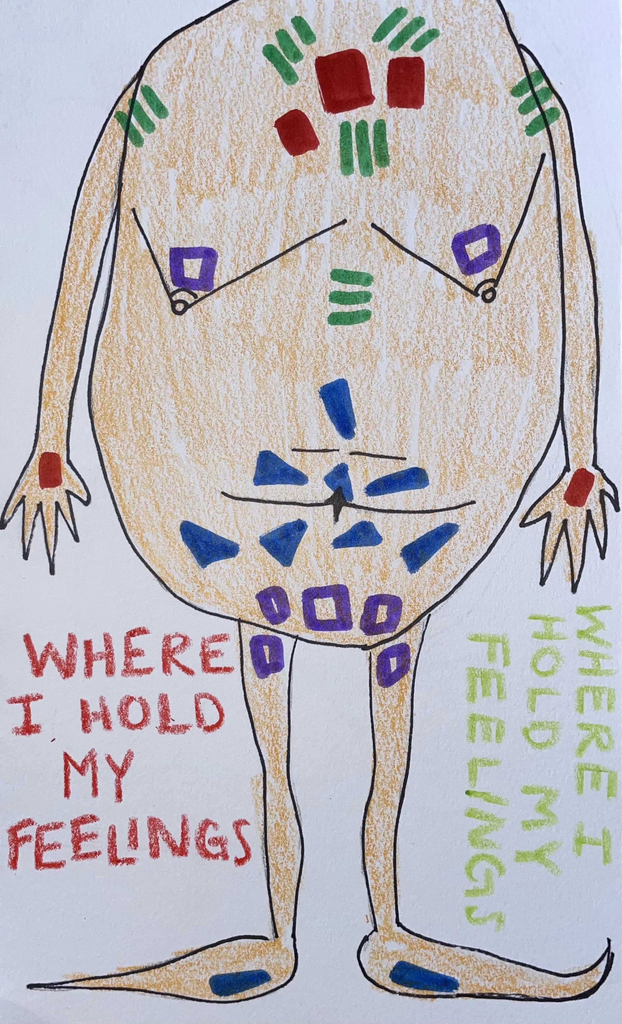 Where I Hold My Feelings I, 2023