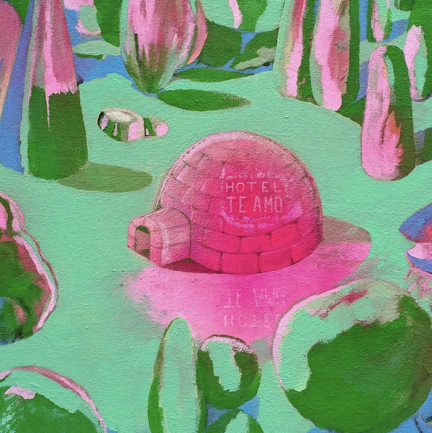 Hotel Te Amo 60 x 65 cm