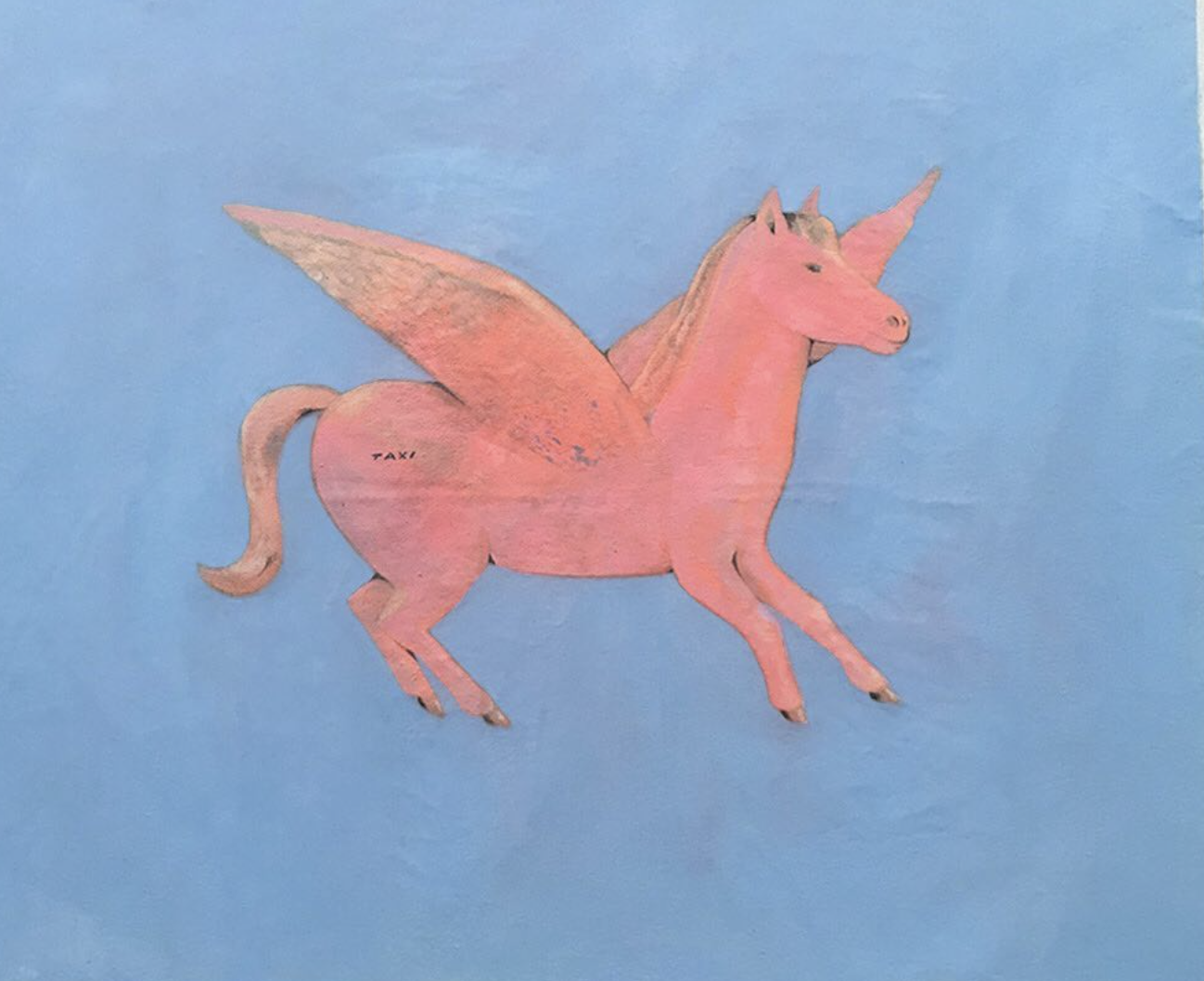 Taxi 50 x 62 cm