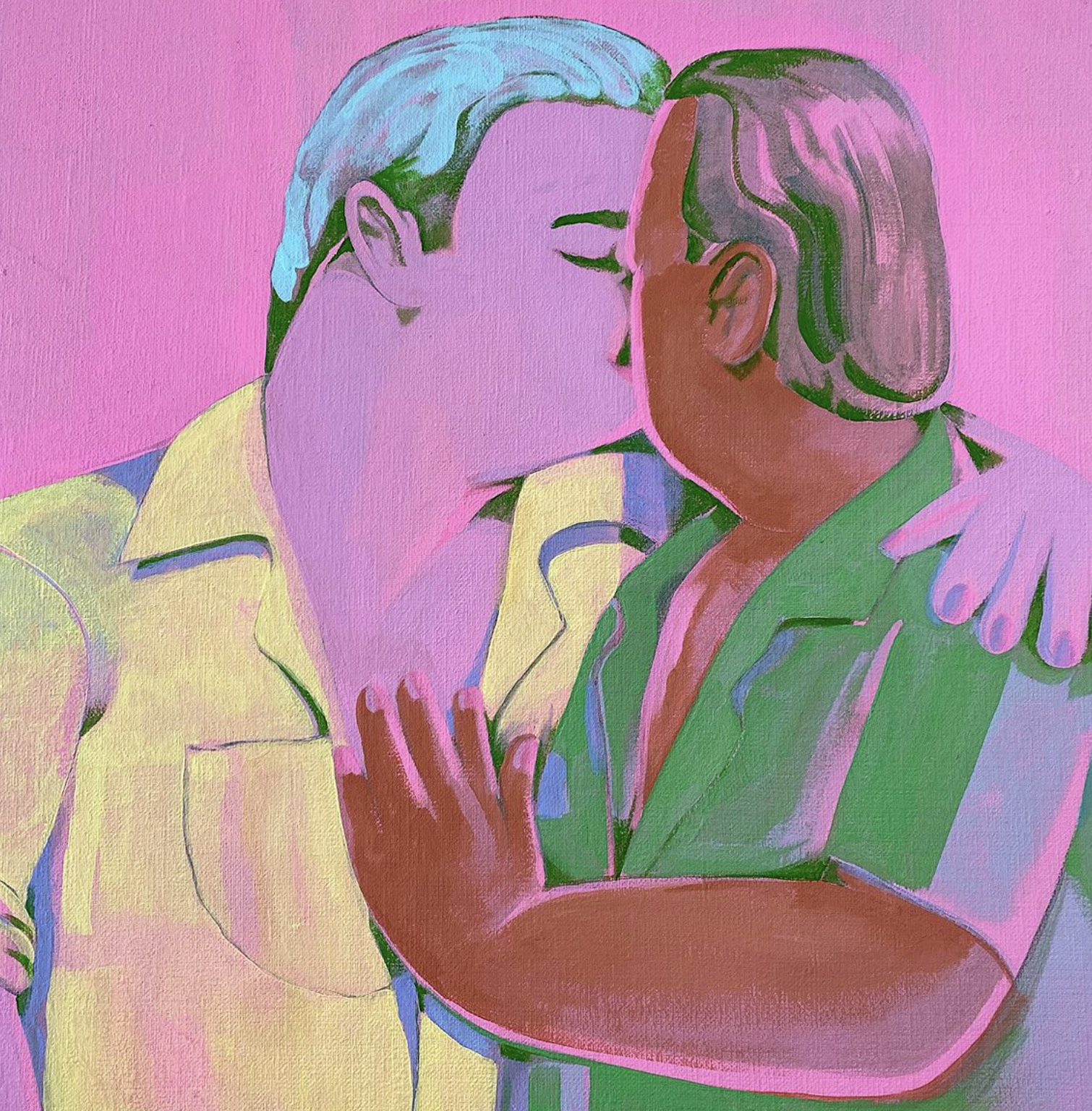 No Se Bese Con El Comprade 100 x 120cm