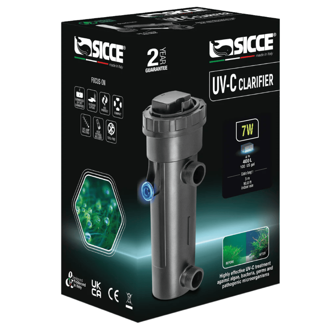 Submersible UV-C Clarifier by Sicce