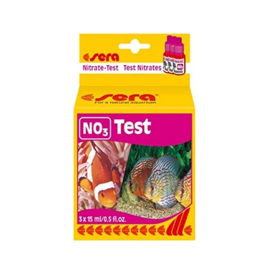 Sera Nitrate (NO3) Test – Aquarium Water Testing Kit — Big Fish Aquarium