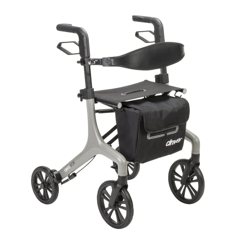 10277GY AEROWALK GRAY LIGHTWEIGHT FOLDING ROLLATOR WALKER.jpg