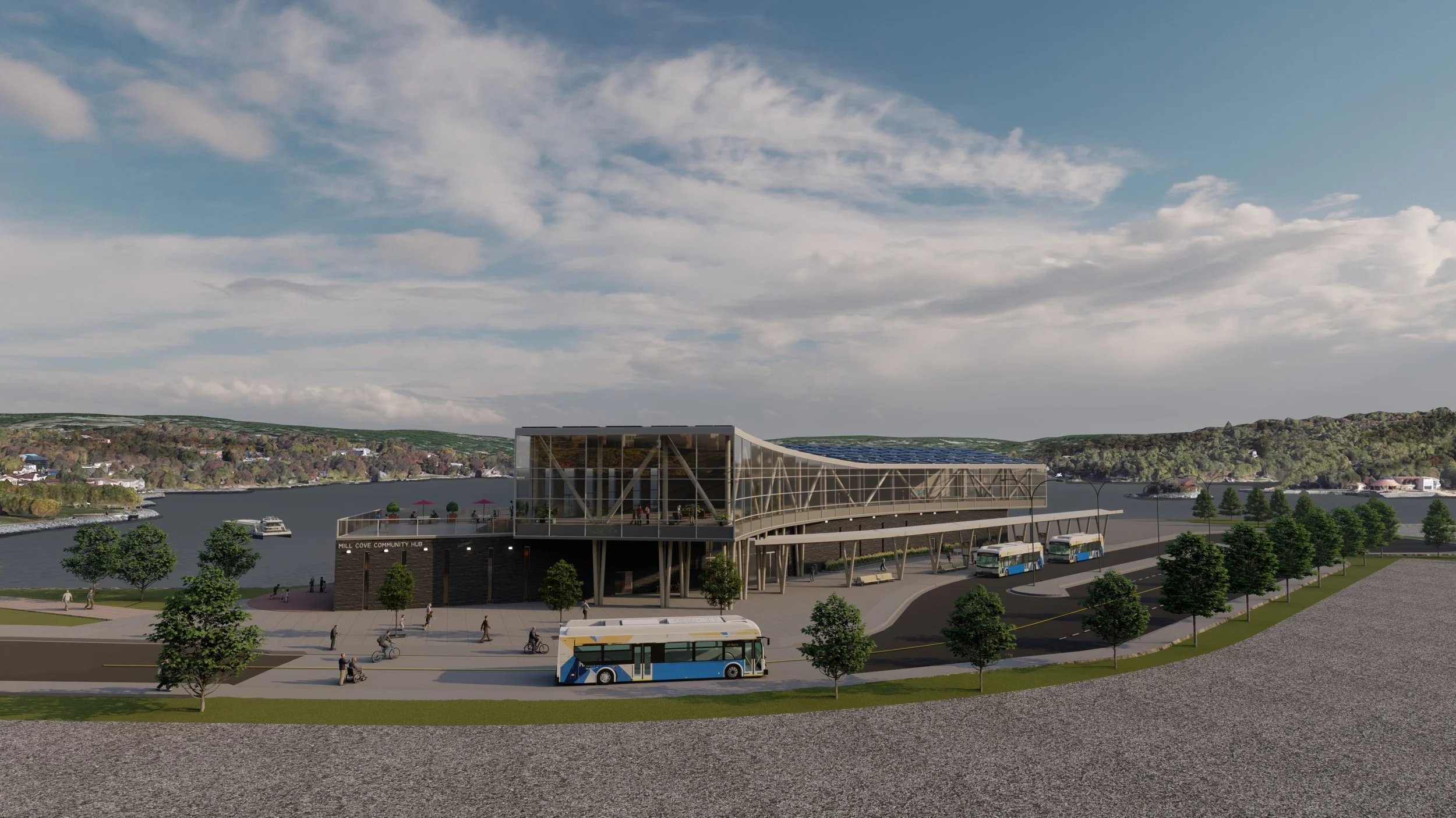 Mill Cove Ferry Terminal Expansion 
- Concept