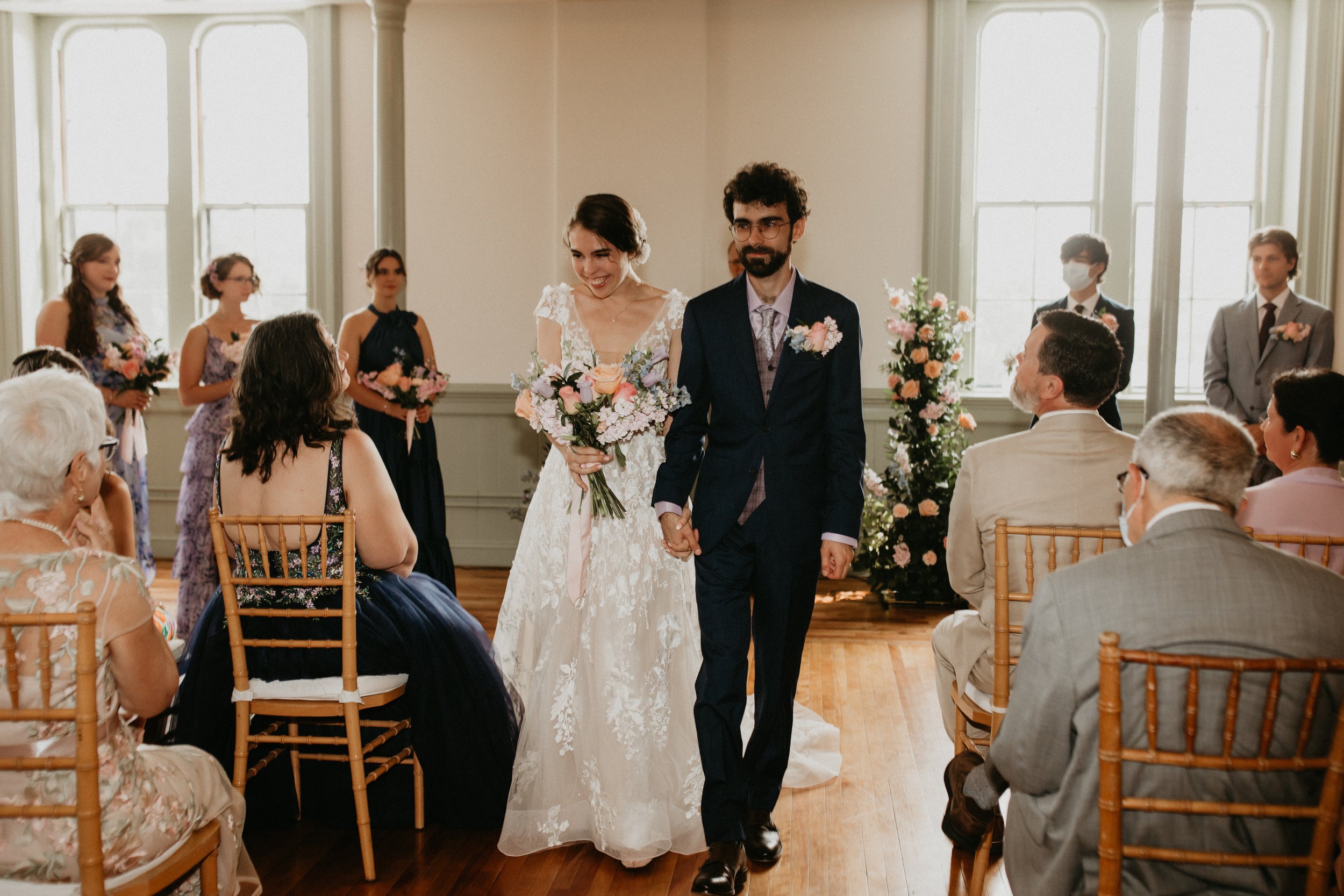 Wedding Ceremony at Lemont Hall
