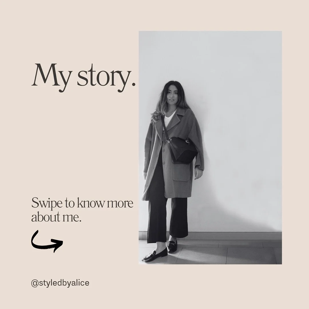 Hi everyone, 

I just wanted to reintroduce myself! 

For the last 3 years, I&rsquo;ve had the privilege of helping +10,000 women upgrading their personal style.

My love for fashion was born 32 years ago in Florence, Italy. I grew up in a very tradi