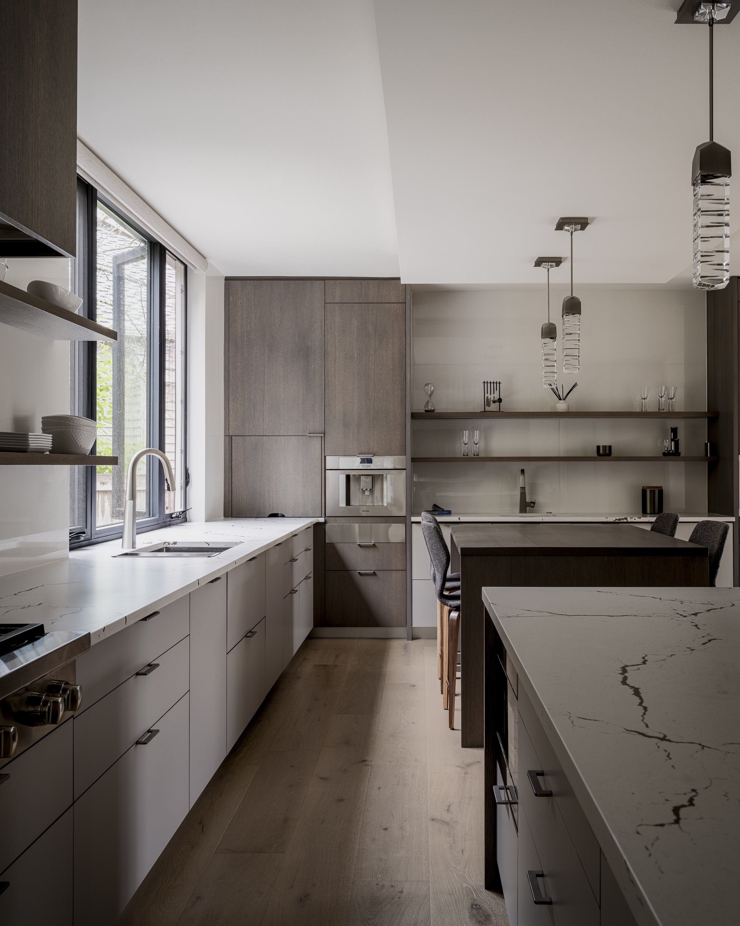Modern Minimalist Kitchen Remodel by Emerald City Construction project photo