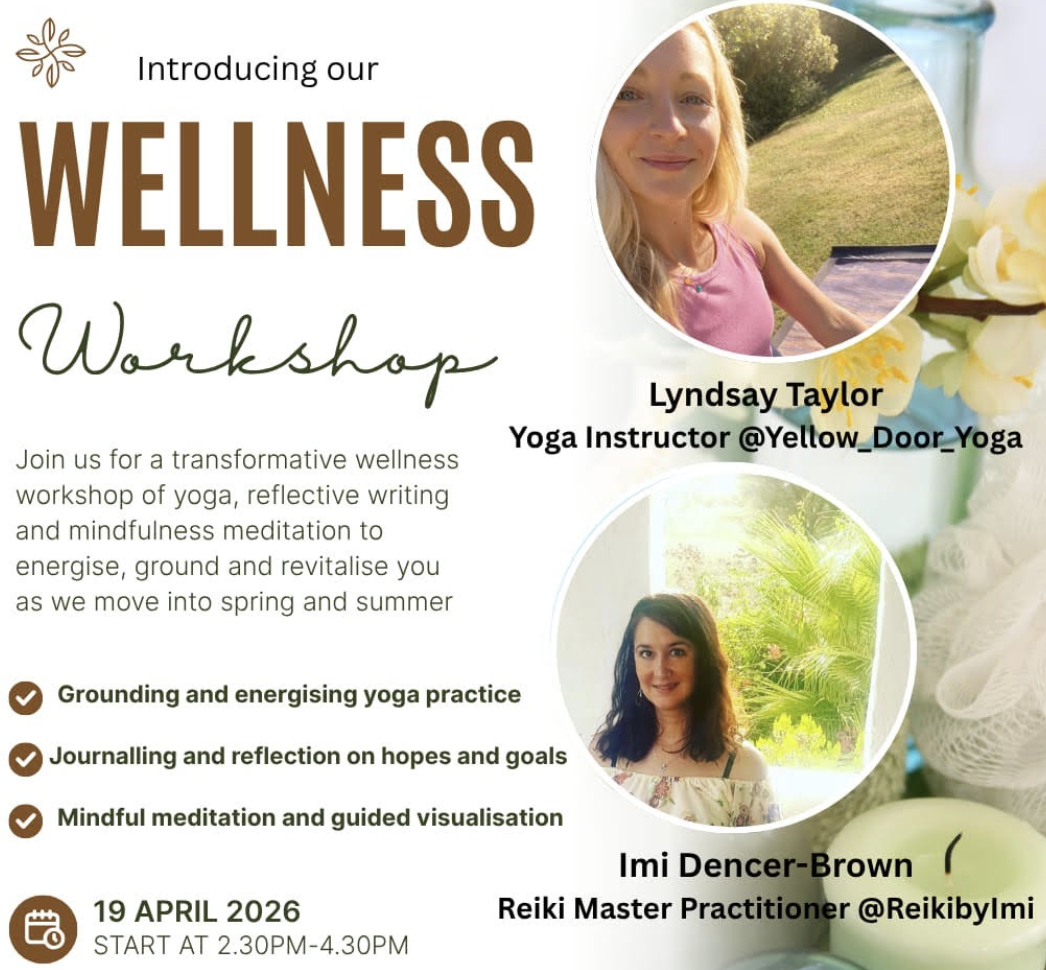 Wellness Workshop with Lyndsay Taylor &amp; Imi Dencer-Brown