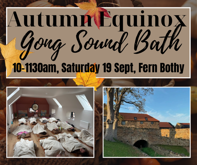 Empowered Being: Autumn Equinox Gong Sound Bath