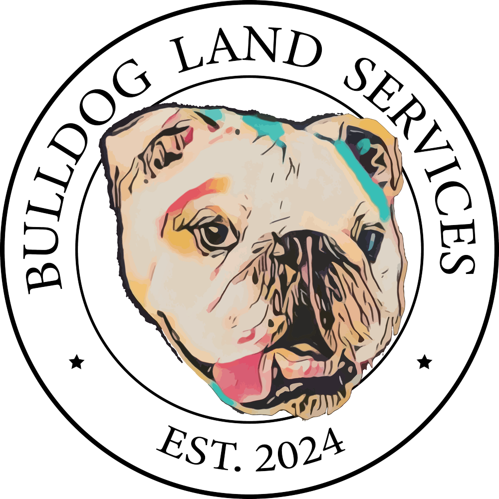 Bulldog Land Services seal, established 2024