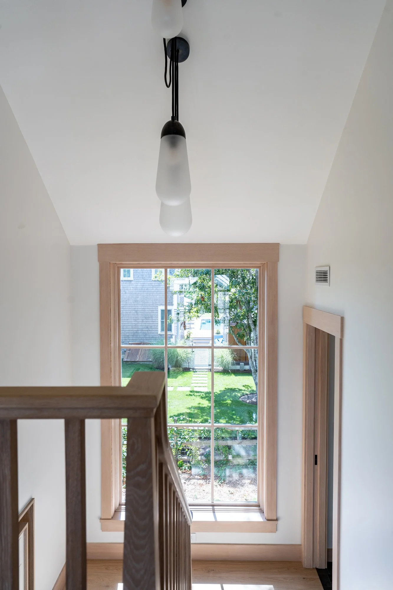 Large custom windows on Marthas Vineyard Home