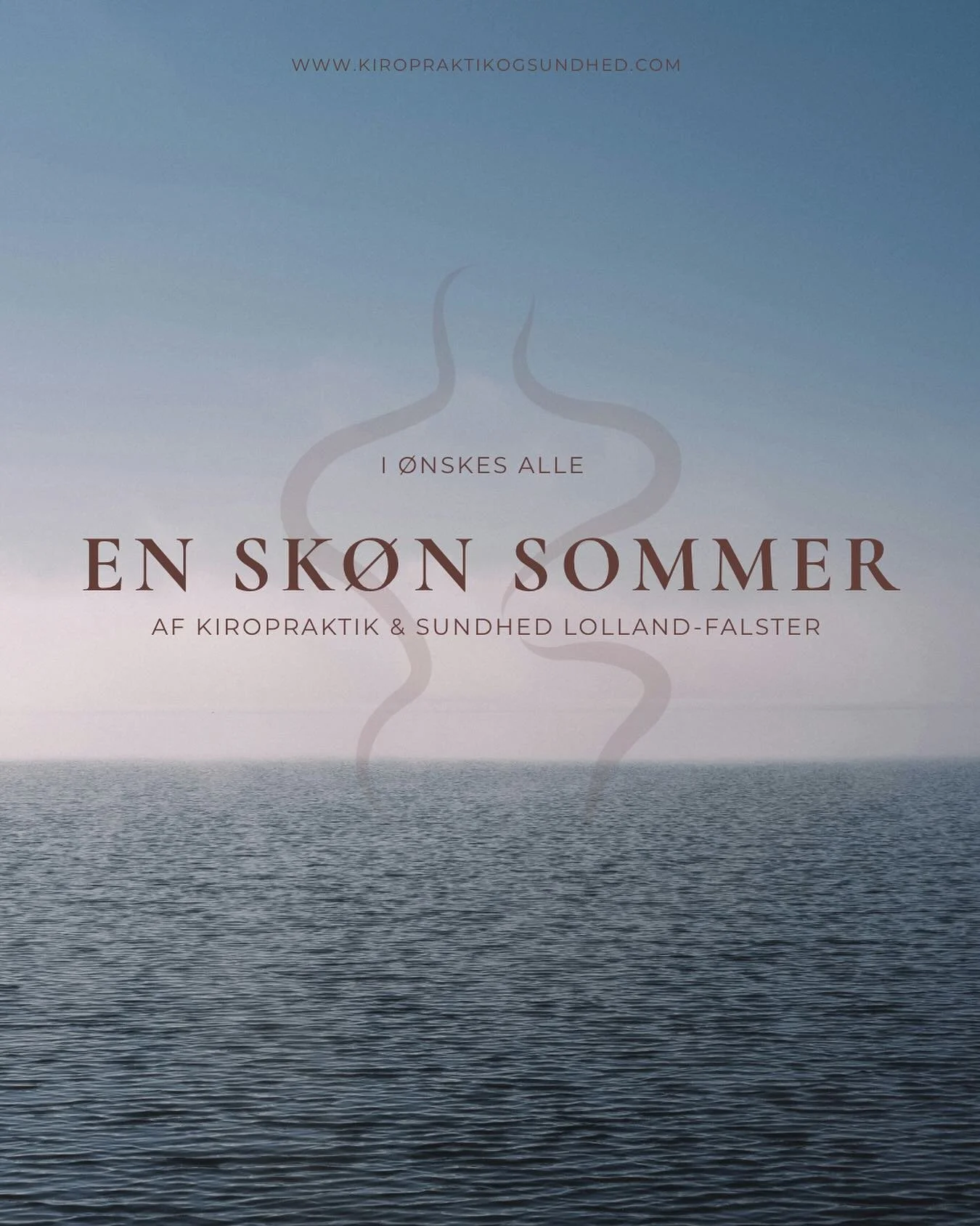 I &oslash;nskes en sk&oslash;n sommer fra os hos Kiropraktik &amp; Sundhed Lolland-Falster &hearts;️

Vores telefon holder ferielukket i uge 29, men er tilbage igen i uge 30.
 Har du brug for at melde afbud eller booke en tid i mellemtiden, kan du al