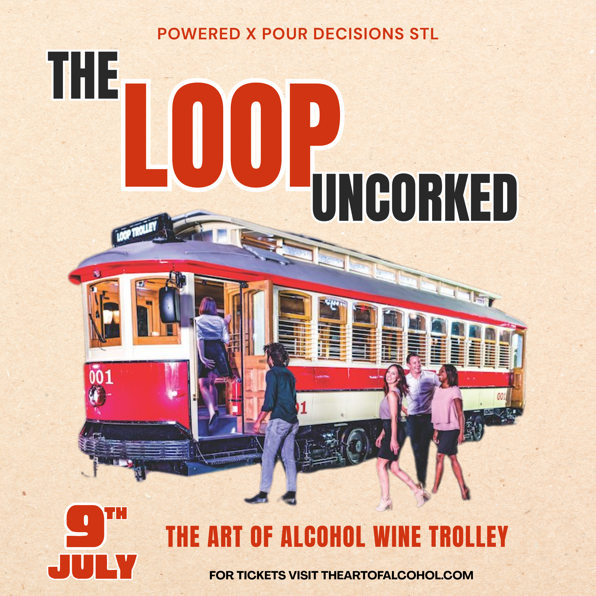 The Loop Uncorked - The Art of Alcohol Wine Trolley
