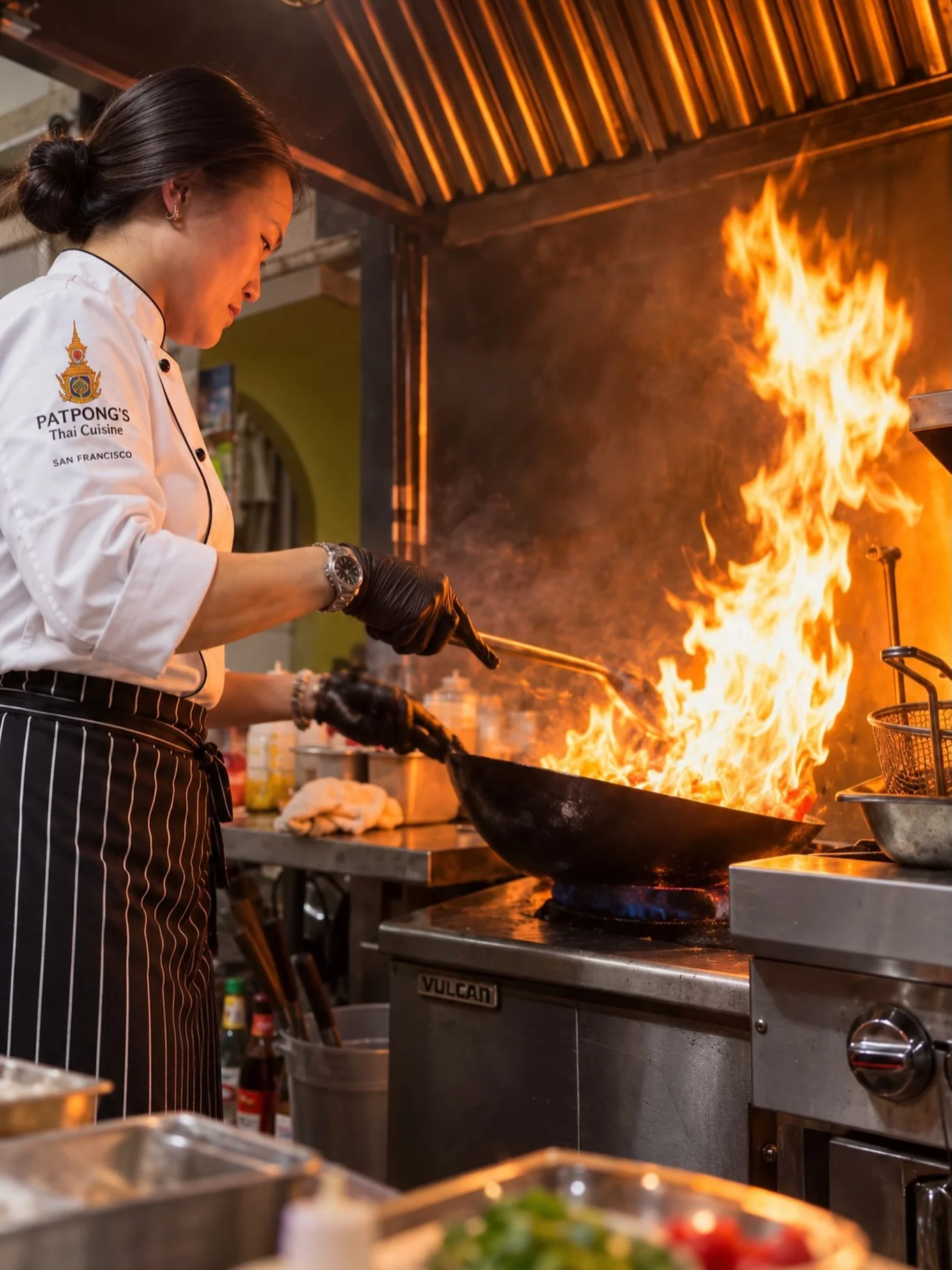 🔥 Fresh from the Wok at PATPONG&rsquo;S! 🔥

Nothing beats the aroma of Thai food cooked fresh over a blazing hot wok! 🇹🇭🔥
Every dish is made fresh to order &mdash; hot, flavorful, and full of authentic Thai taste.

🌿 Pad Kra Pao &ndash; Thai Ba