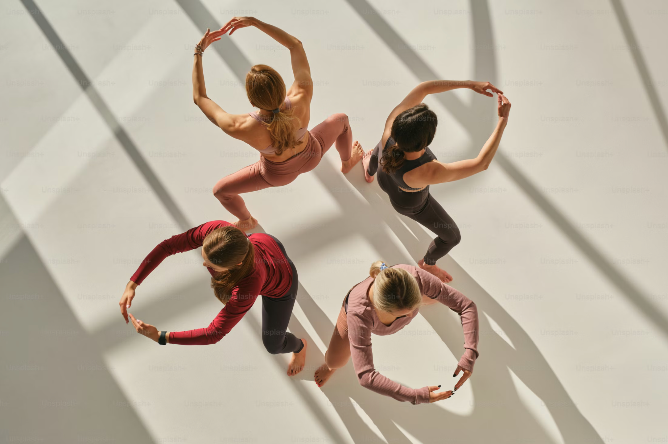 Group Movement Meditation session focused on synchronised movement, connection and wellbeing.
