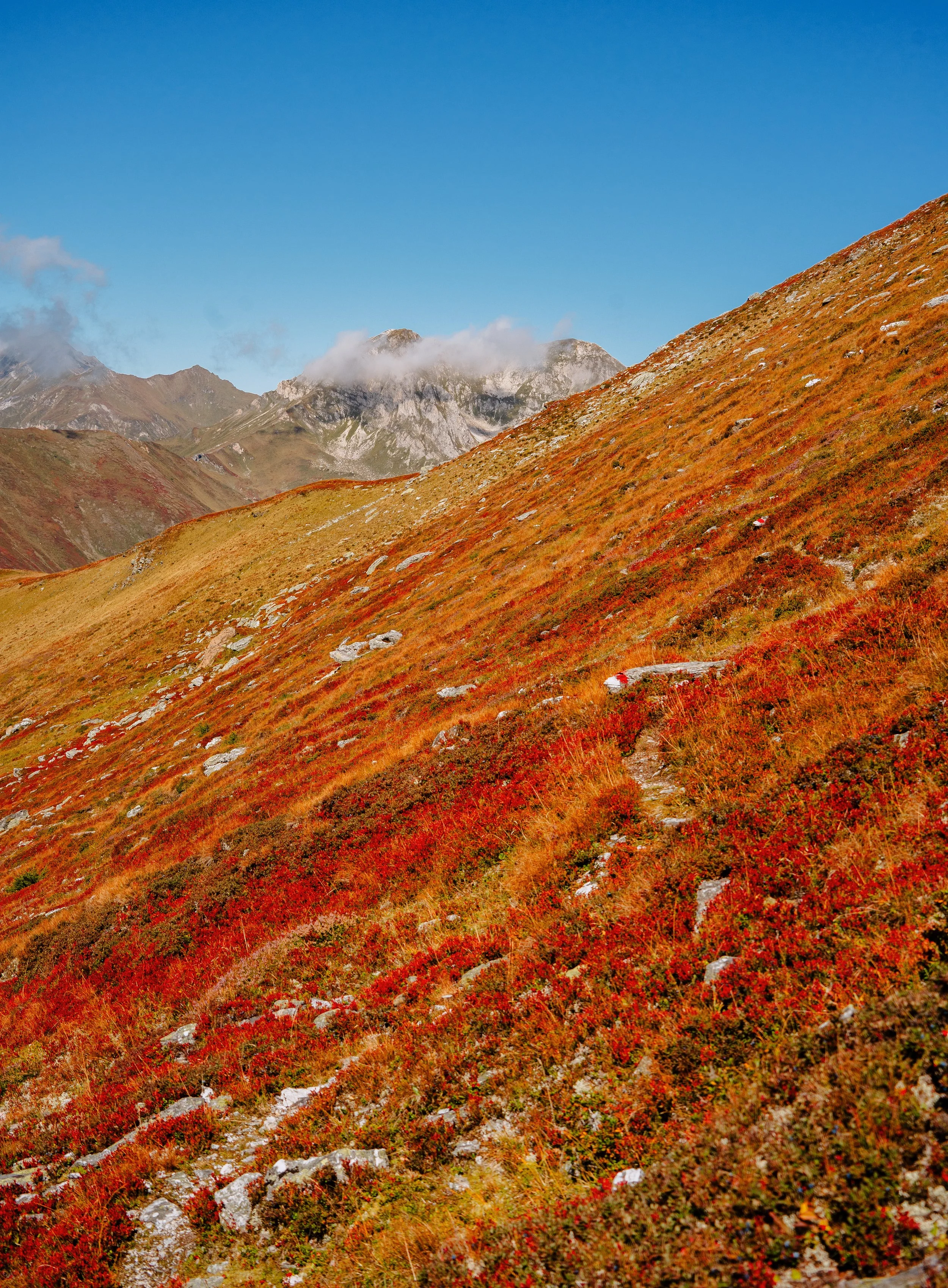 Der Weg um die Kämpenköpfln