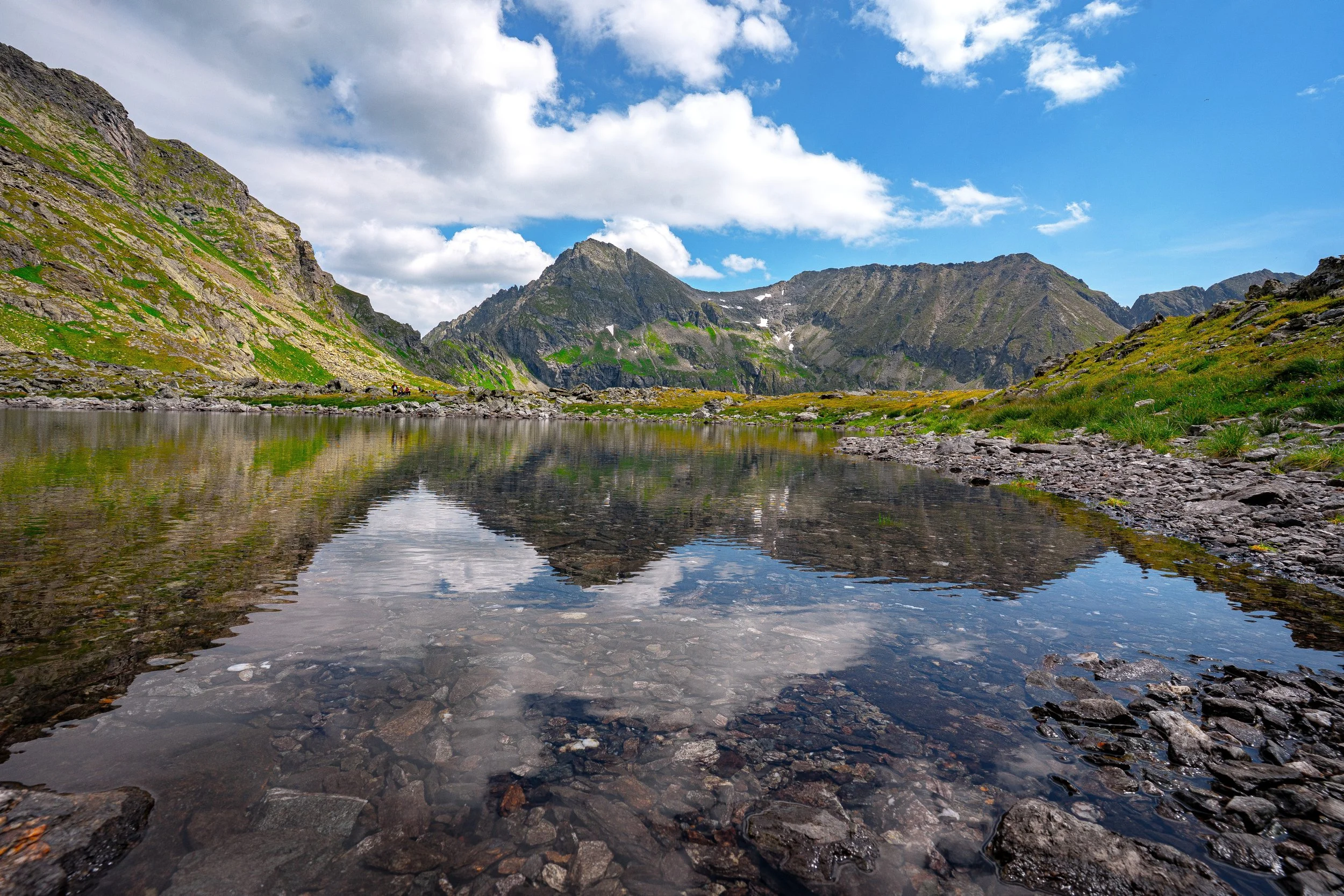 Das Waldhorn spielt sich im Lungauer Klaffersee