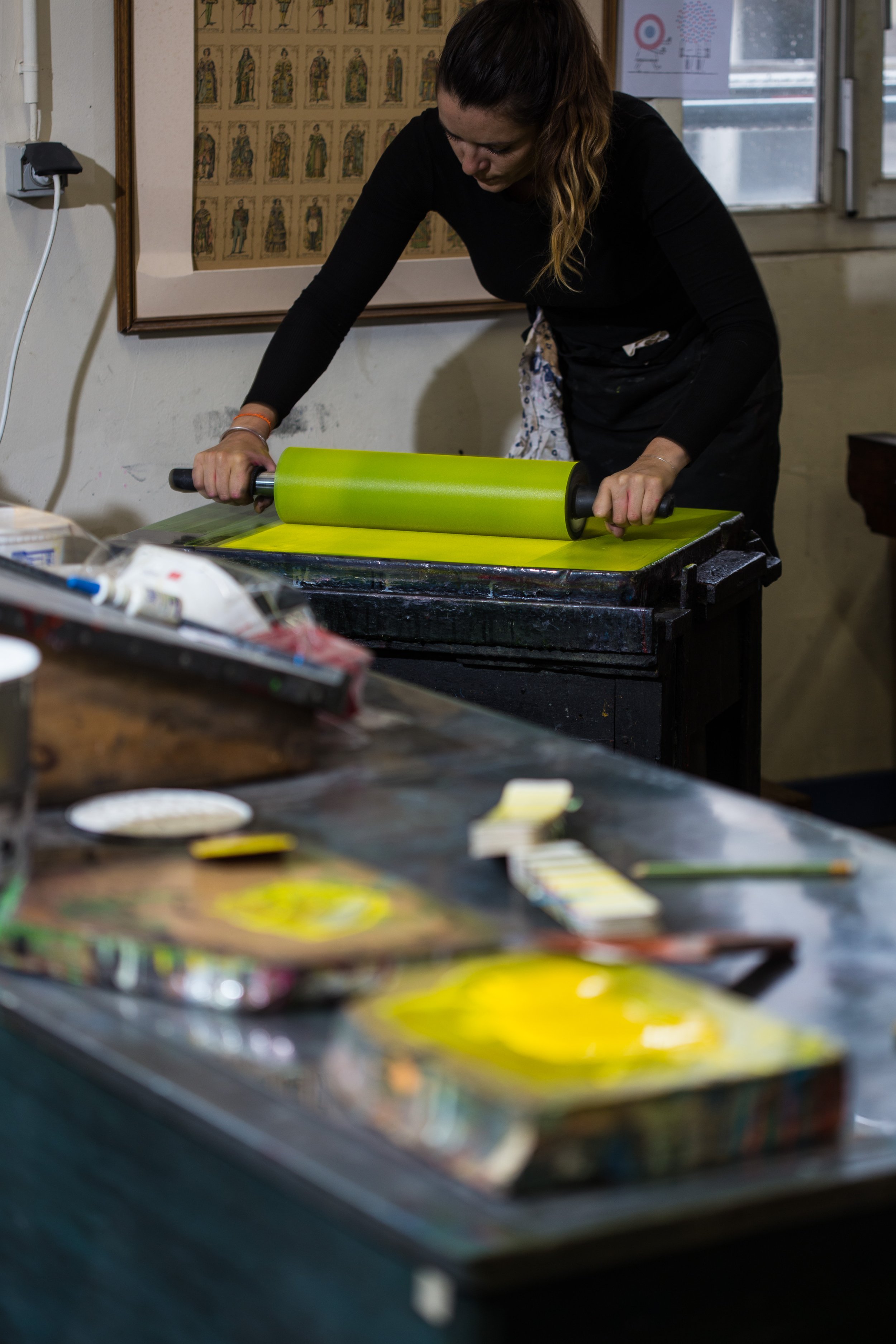 Direction de production et formation des ateliers historiques de l'Imagerie d'Epinal©
