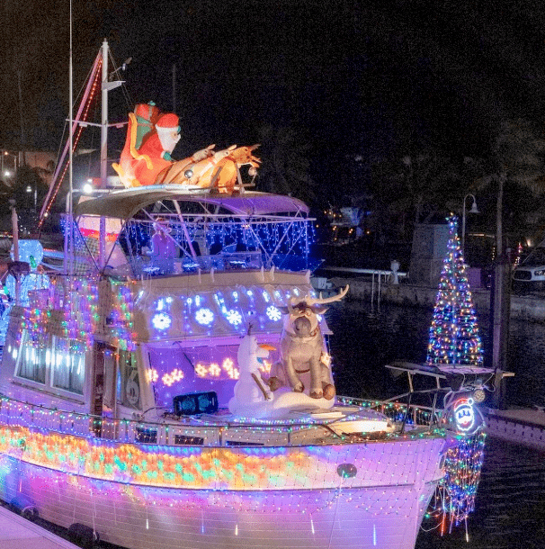 The Stock Island Holiday Lighted Boat Parade