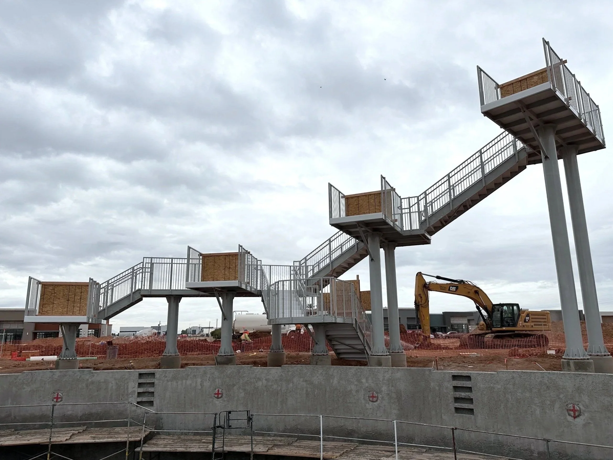 Construction begins