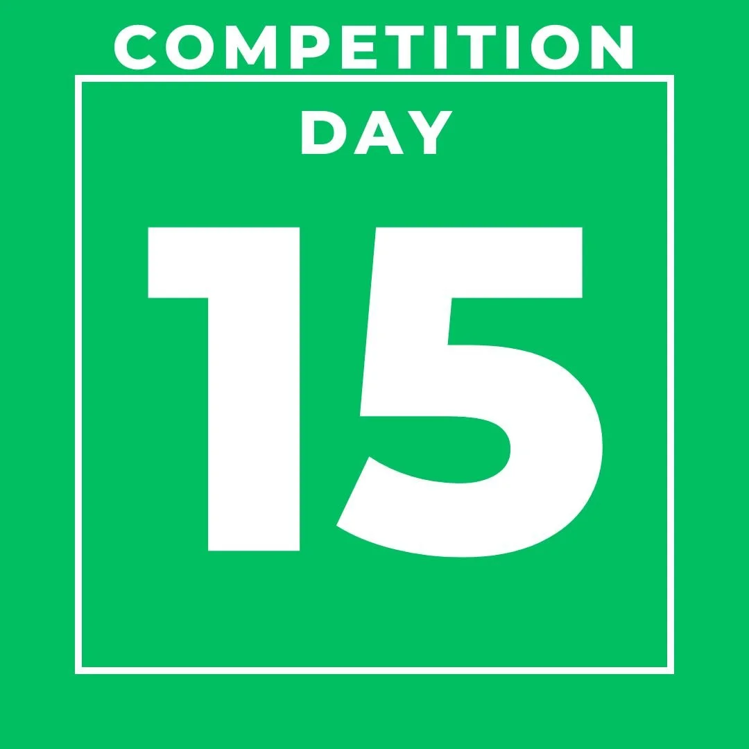 Competition Day 15 (NSG finish)