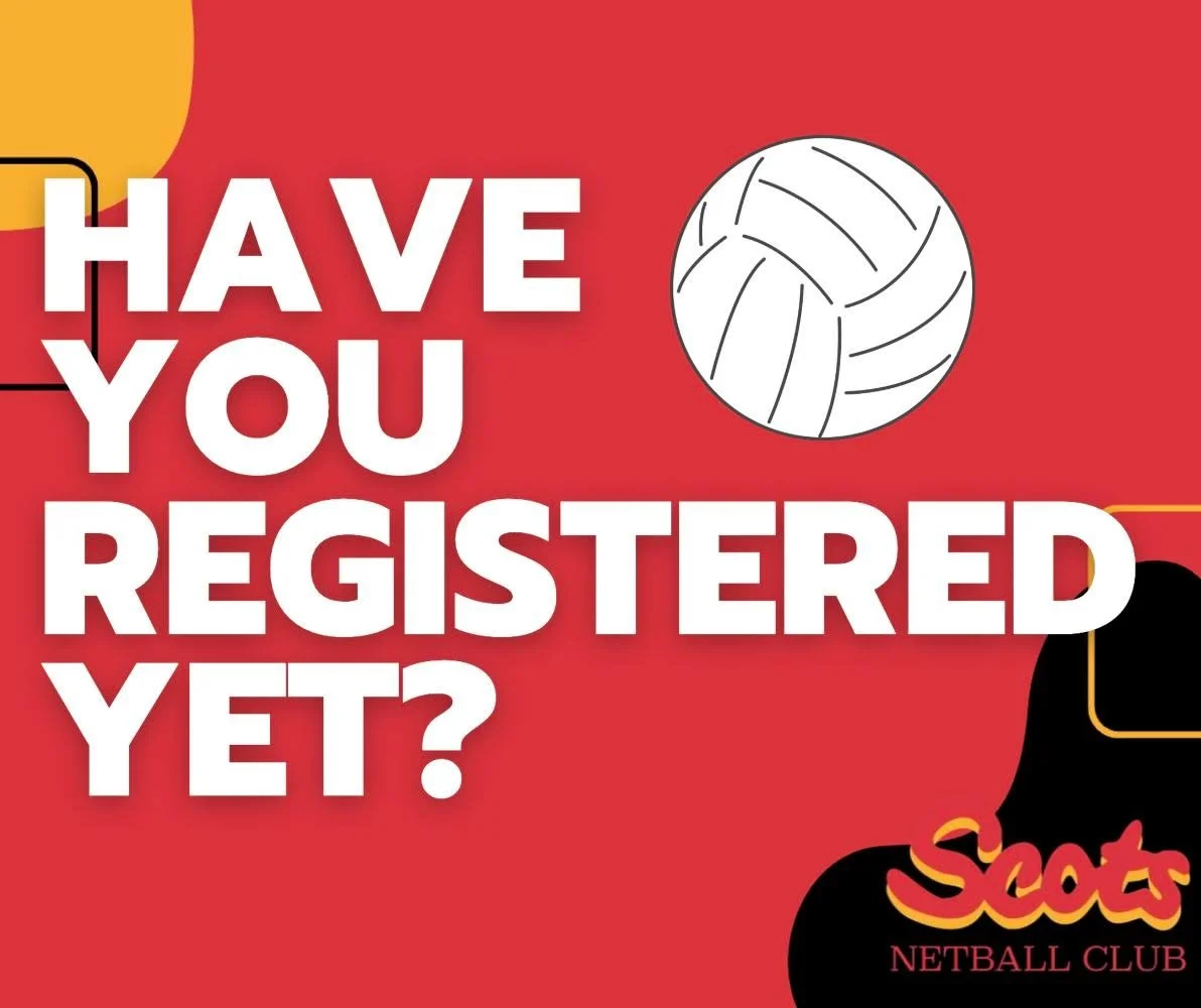 The clock is ticking until the new season starts ⏰
So what are you waiting for?
Register now to lock in for the new season! 🏐

❤️ 🖤 💛

Link to registration in profile!

.
.
.
#scotsnetball #arncliffescotsnetball #arncliffescotsnetball  #arncliffes