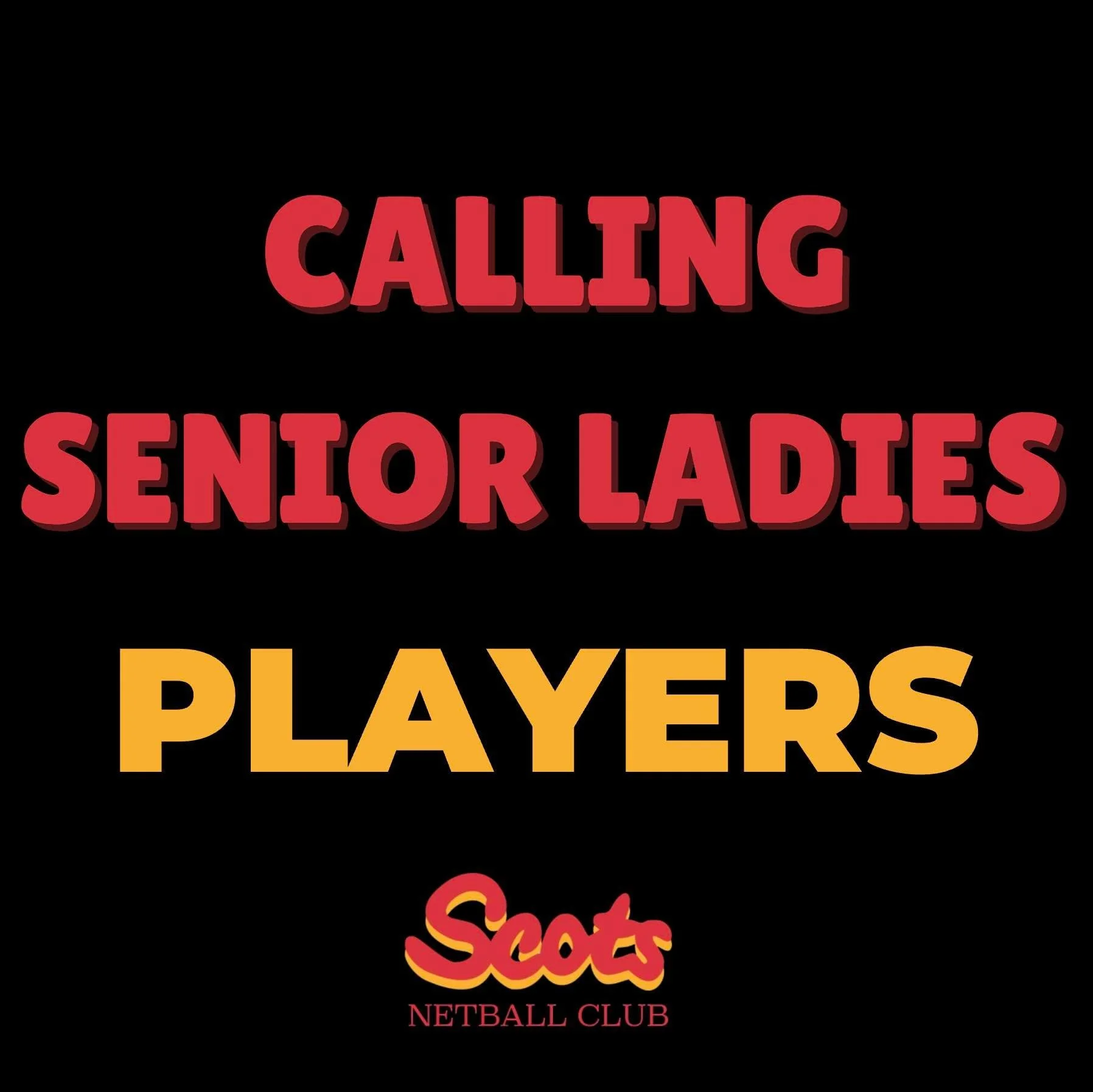 Arncliffe Scots are looking for Senior Ladies players (18+) for an S3/S4 level team (low B grade). 

Age is no barrier, and games are played on Saturdays at Rockdale Women&rsquo;s Sportsfields, with the season starting 28 March.

If you know anyone f