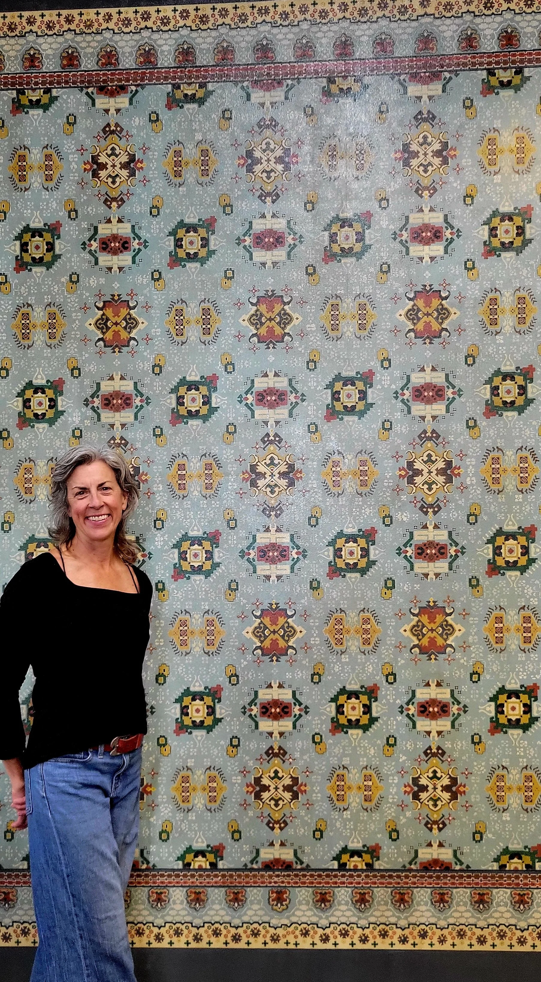 Replication of Heritage Oilcloth (Floorcloth), December 9-11 2025