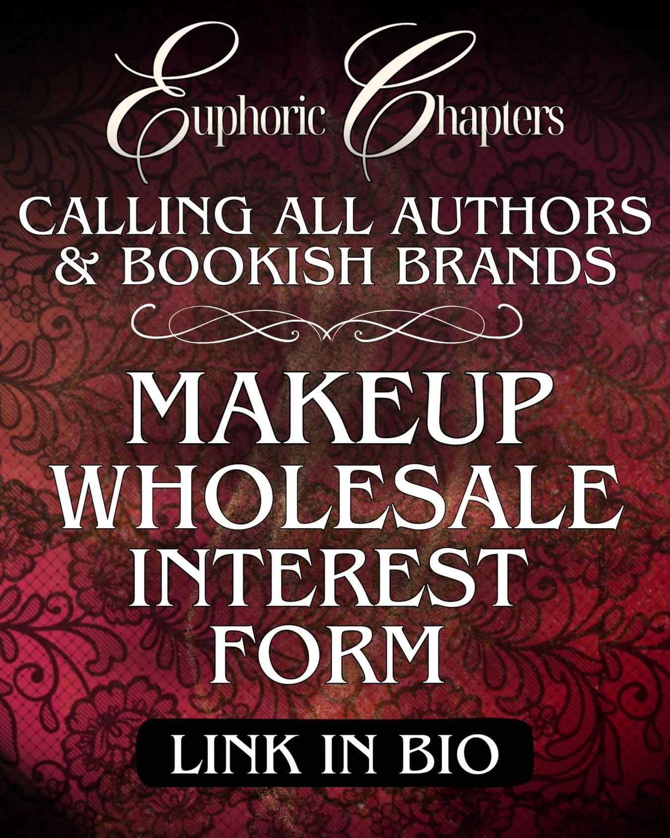 Euphoric Chapters is stepping into an exciting new chapter and we&rsquo;re opening the door for authors and bookish brands to collaborate with us in a new creative ways ✨

Looking to elevate your PR boxes, book boxes, or special releases? We&rsquo;ve