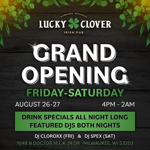 Lucky Clover Irish Pub Grand Opening