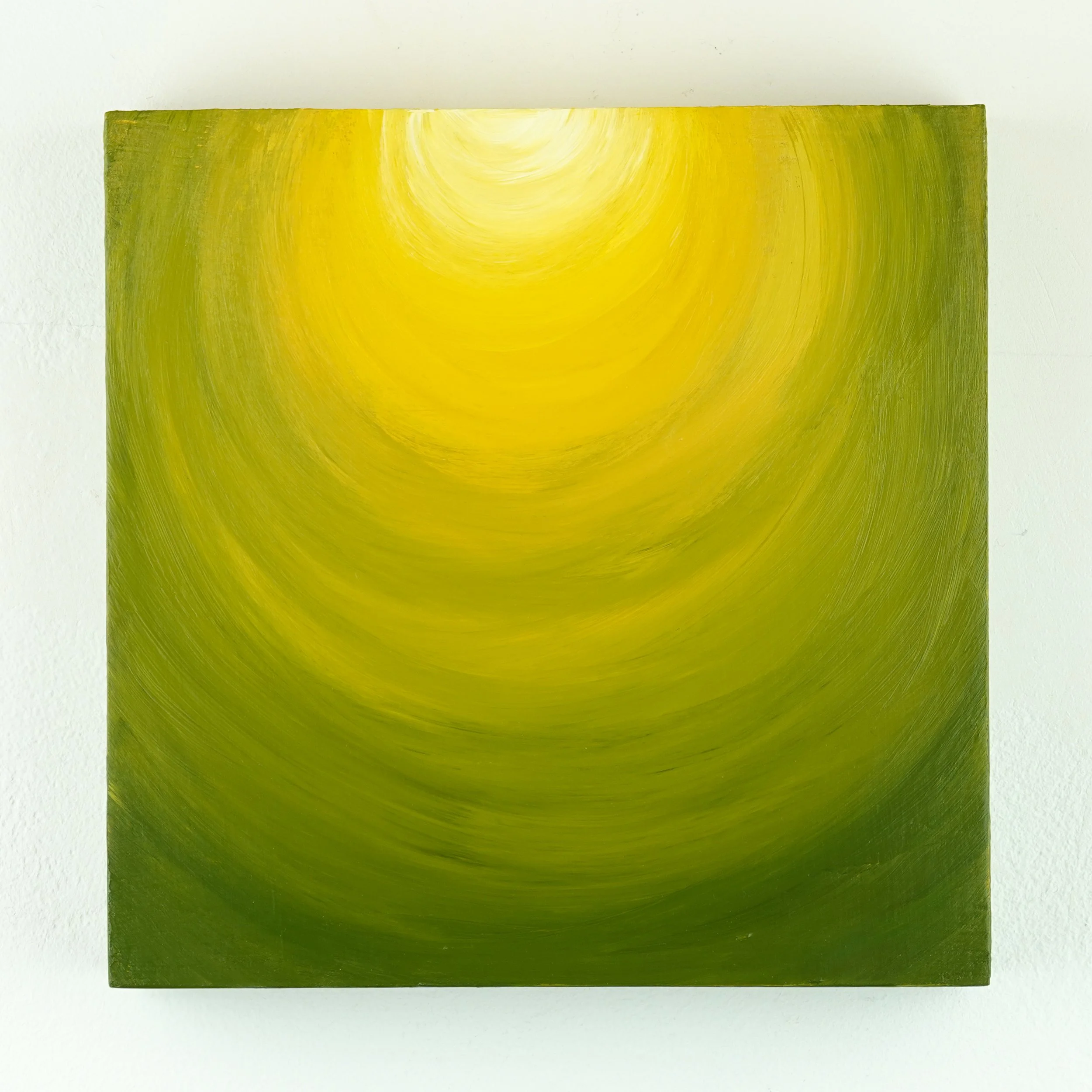 #2: Formation (from "Evolution"), 2026, acrylic on wood, 8 x 8 inches